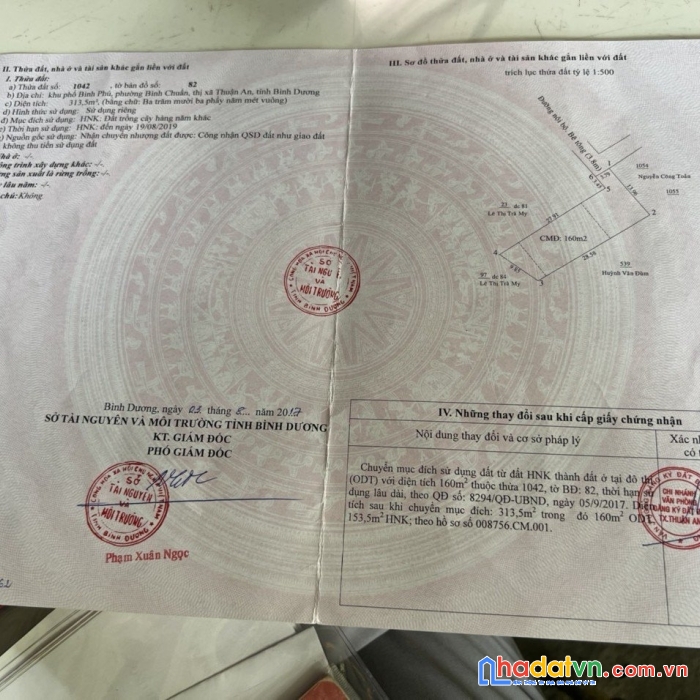 Đất siêu đẹp - vị trí đắc địa tại thành phố thuận an