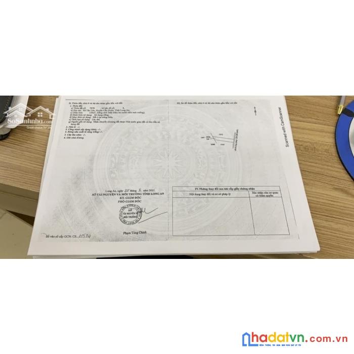 Chính chủ cần bán nhanh lô đất mặt tiền nhựa gần quốc lộ 55 cần đước - long an