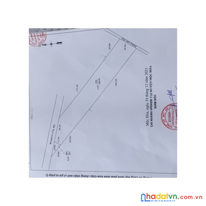 Chính chủ cần bán lô đất tại xã bình thạnh huyện mộc hoá ,tỉnh long an