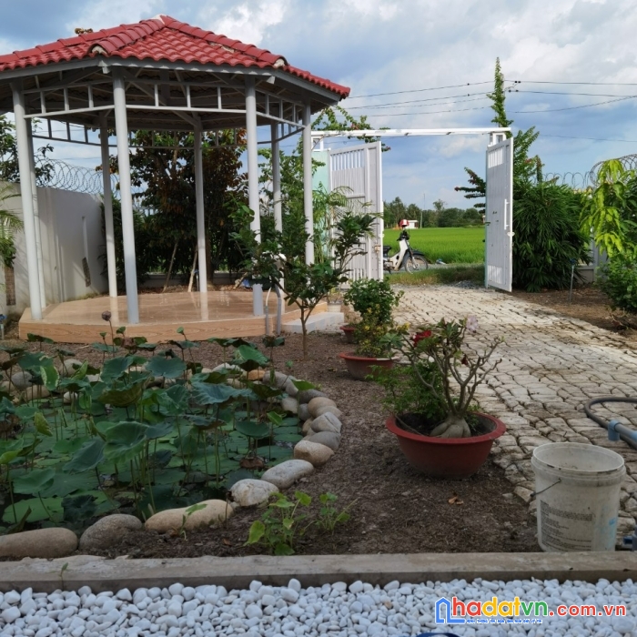 Bán căn nhà vườn nghỉ dưỡng tại xã đức tân ,vị trí vàng tại tân trụ ,long an