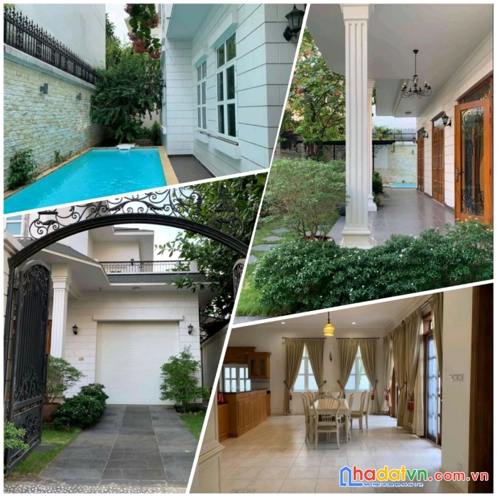 Biệt thự thảo điền q2 khu doanh nhân sống, 400m2 chỉ 110 tỷ, có hồ bơi tây âu