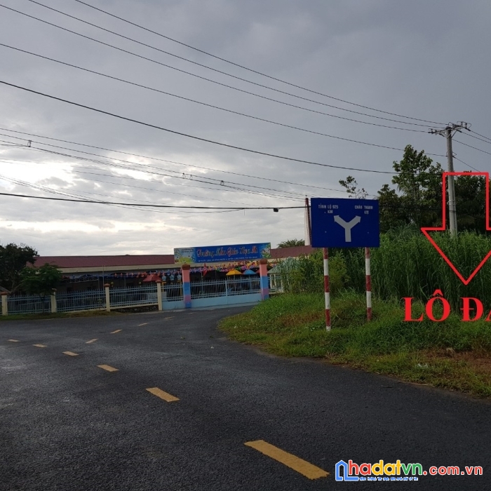 Bán đất lô góc đường tỉnh lộ 925 huyện châu thành, tỉnh hậu giang