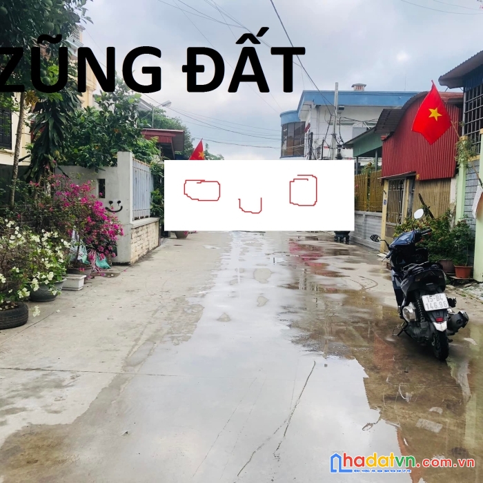 Lô đất 72m2, đương 8m  bùi phổ, tân thành, dương kinh , hải phòng giá chỉ 1, x tỷ