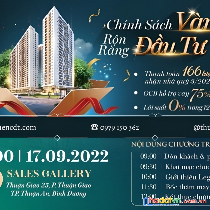 Mua nhà ngay trung tâm thành phố chưa bao giờ dễ dàng đến thế, chỉ từ 11tr/tháng