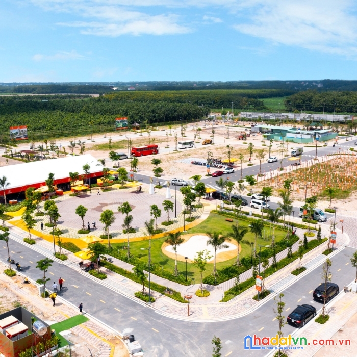 Khu dân cư chuẩn nhật giá 530 triệu/ nền - cam kết mua lại ls 21%