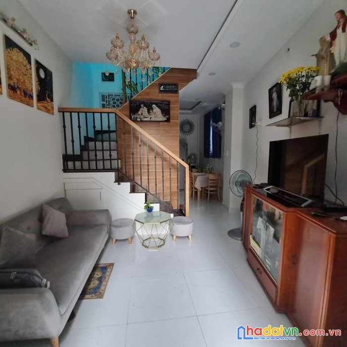 Hà huy giáp 45m2 sát mặt tiền, đúc btct kiên cố, gần cđ điện lực