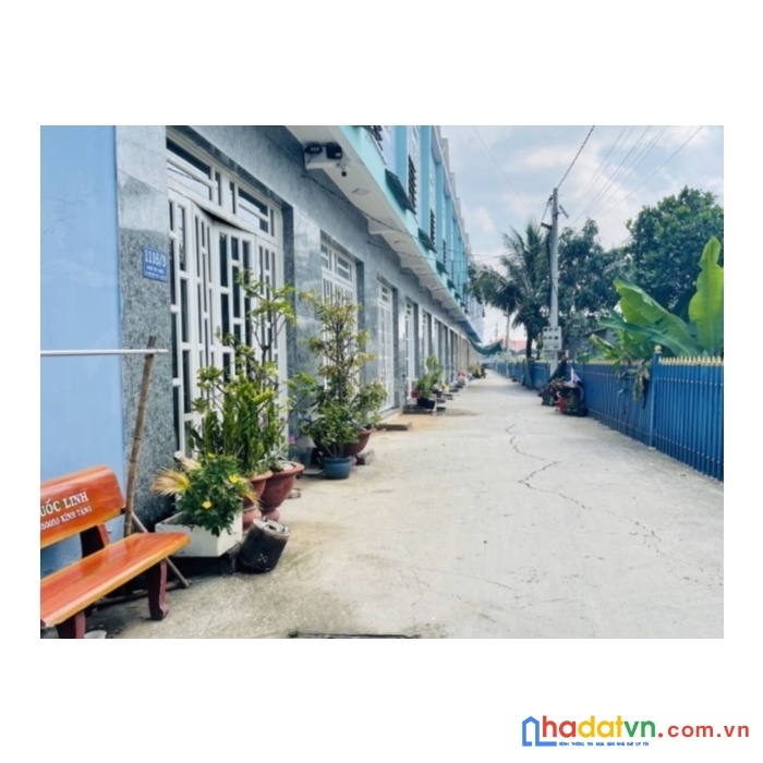 Nhà 1 lầu ngang 4m ngay trung tâm thị trấn đức hoà chỉ với 620 triệu