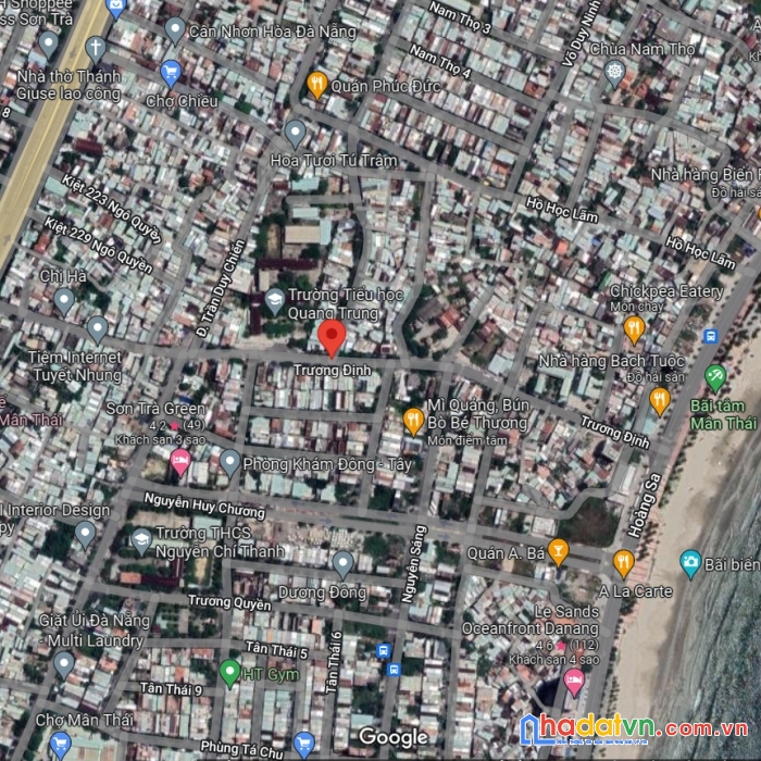 Bán nhà rẻ dt 80m2 nhỉnh 3tỷ trương định, mân thái, sơn trà