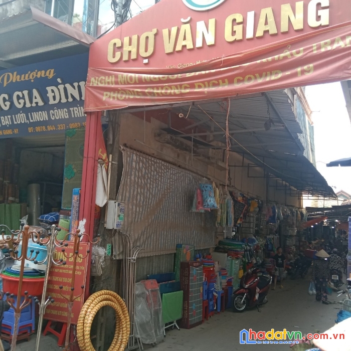 Bán lô đất tại trung tâm thị trấn văn giang, cạnh viettel văn giang và đối diện chợ văn giang