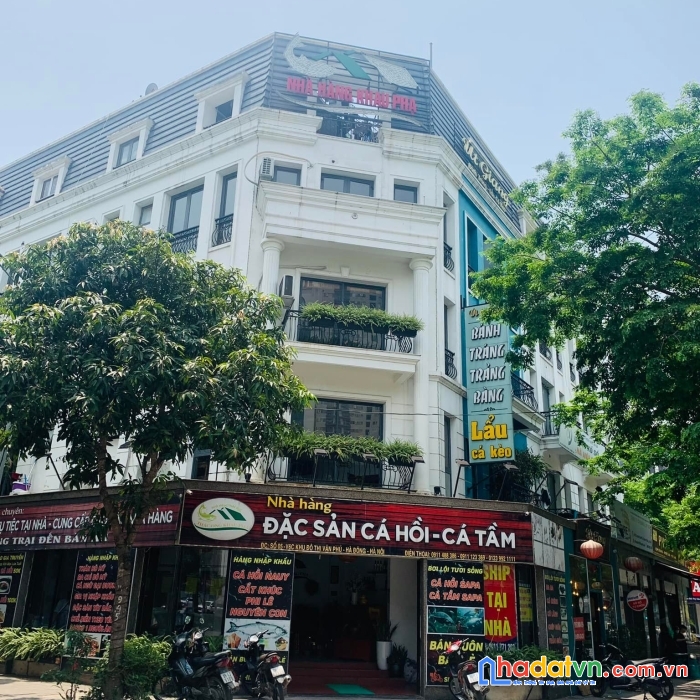 Mặt phố lê trọng tấn kđt văn phú: lô góc, 9t, 1 hầm t máy, 9m tiền, 130m2, giá 55 tỷ