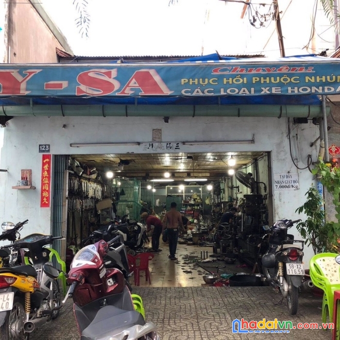 Bán mặt tiền tùng thiện vương p11 q8 -diện tích: 6 x 27.5m – cn đất 158,9m2