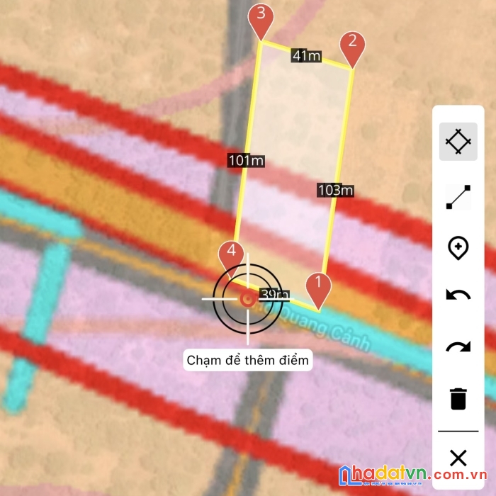 Cần bán nhanh 4000m2 đất mặt tiền đường trần hữu xoàng