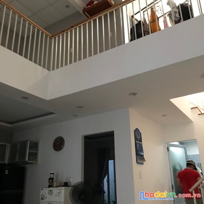 .nhà huỳnh ngọc huệ, kề mặt tiền, 60m2, 2 pn