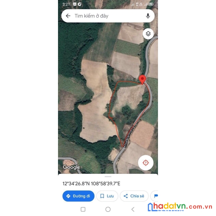 Bán 2.5ha đất bám đường nhiều đường lớn ninh tây ninh hoà lh 0985451850 xuân xuyên