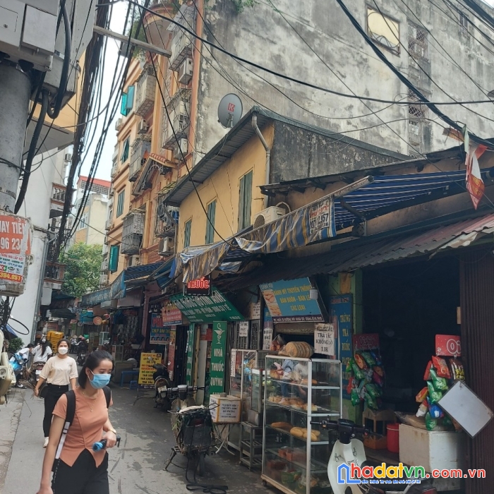 Mảnh đất vàng mỹ đình, nam từ liêm , ô tô tránh, kinh doanh sầm uất. đất 131m2 , 2t cấp 4,  mt 7m