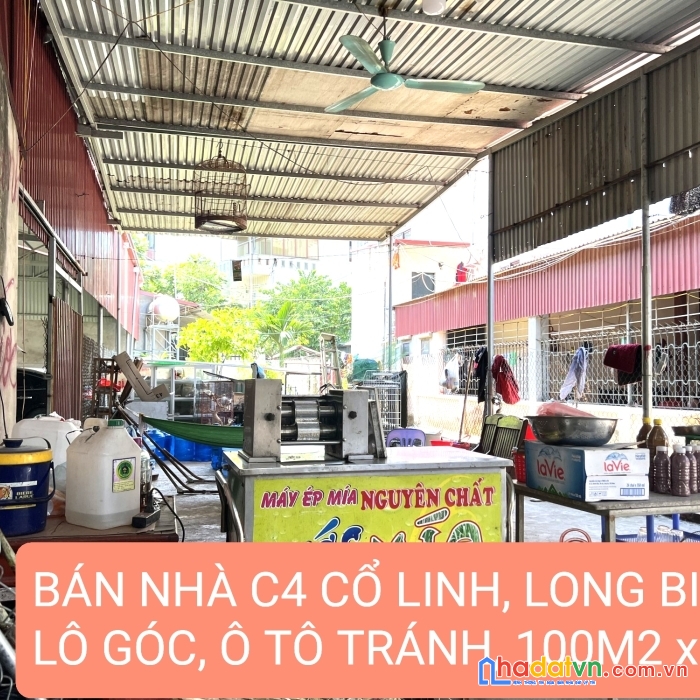 Bán nhà siêu rẻ cổ linh-long biên,lô góc, 2 ô tô  tránh, 100m2x5m