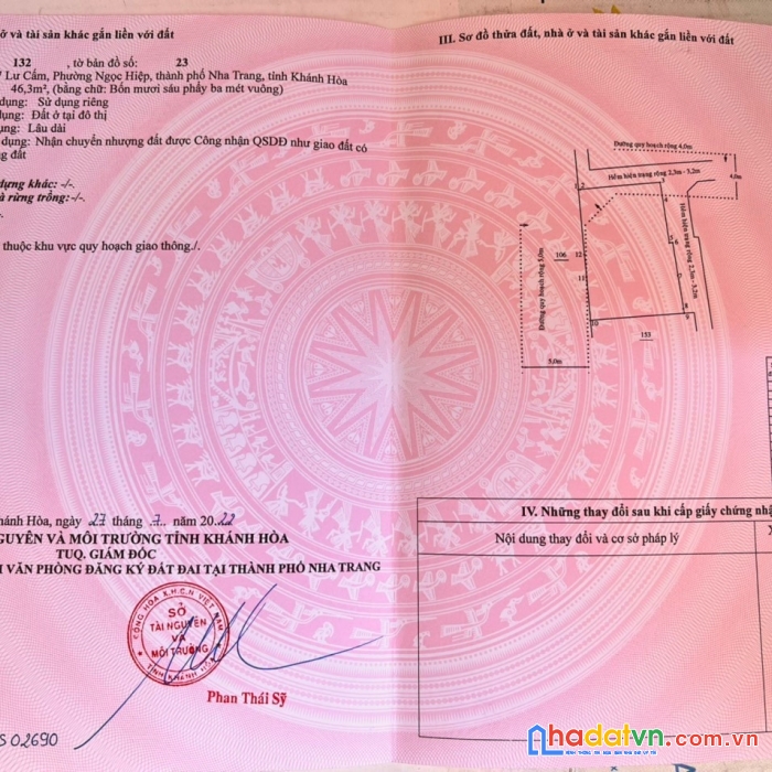 Bán nhà ngọc hiệp nha trang