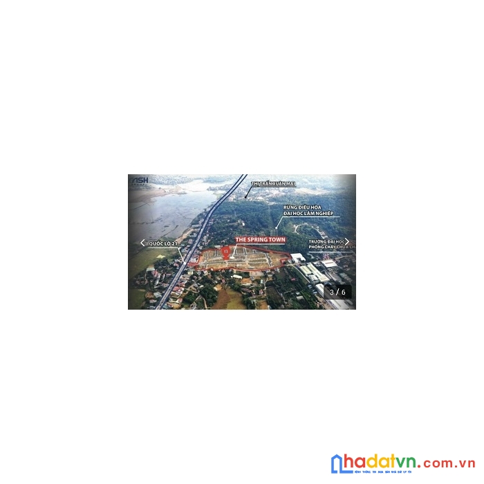 Cần tiền bán rẻ 02 lô đất liền kề dự án khu đô thị the spring xuân mai