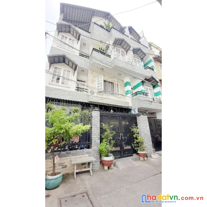 Nhà bán hẻm 6m đường võ văn kiệt p.cầu kho q1. trệt,2 lầu,sân thượng. giá 30 tỷ tl