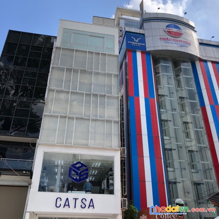 Mt  cách mạng tháng 8, p.12, quận 10, 6x21m, trệt, 6 lầu, hđ thuê 160tr/tháng