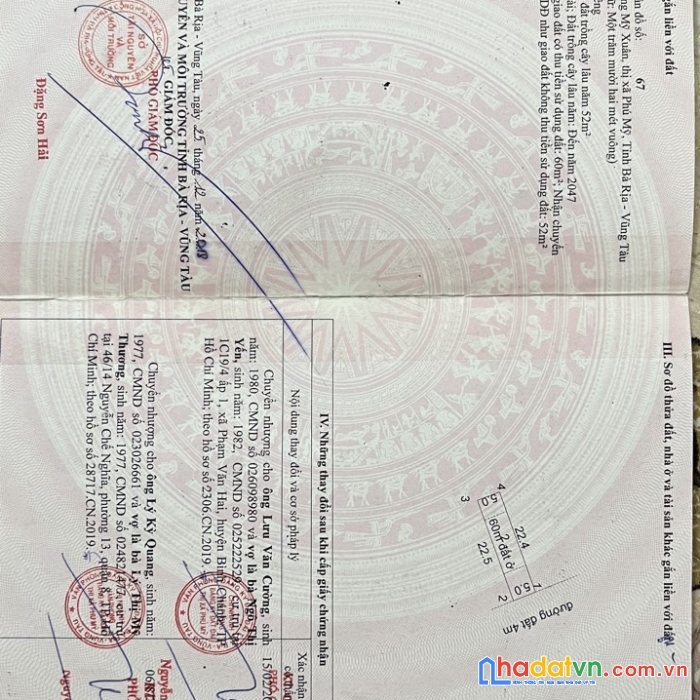 Bán đất phú mỹ - bà rịa vũng tàu – giá chỉ nhỉnh 14tr.m2 còn tl