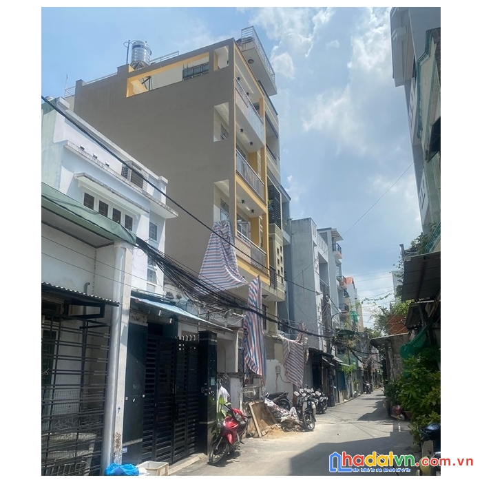 Bán nhà 3 tầng hẻm 6m cống lở, tân bình 69m2, 5 tỷ 8
