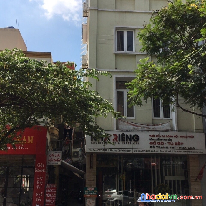 Bán nhà mặt phố ngọc lâm bán cafe 70mx5t 15 tỷ call 0868246333
