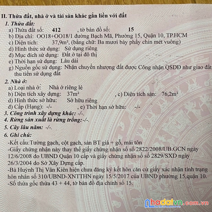 Mặt tiền bạch mã. dt:3m*12m. 3 tầng. 9.5  tỷ