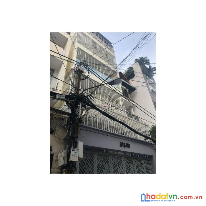 Hxh 315/18 lê văn sỹ, p.13, q3, 6.2x18m, trệt, 7 tầng, thang máy, hđ thuê 50tr/tháng