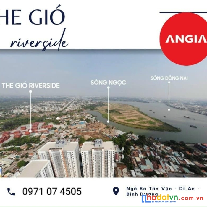 The gió sắp ra mắt quý 4 2022 - 3 mặt sông 1 mặt thành phố