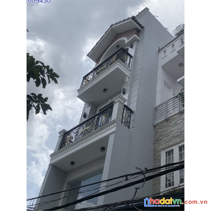 Nhà 4 tầng ngang 5m  trung tâm quận 7 - đường nguyễn thị thập - phường bình thuận . 8 tỷ 3