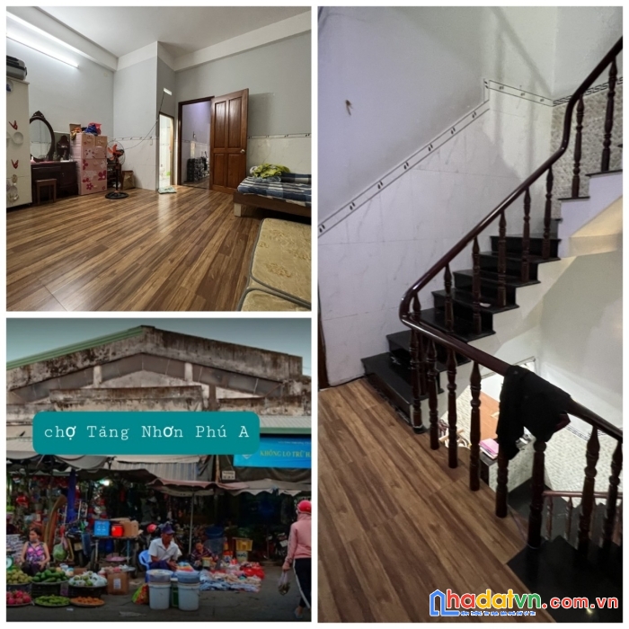 Bán nhà 2 tầng 3pn gần chợ tăng nhơn phú a, q9, 5.3 x 13m chỉ 4.2 tỷ