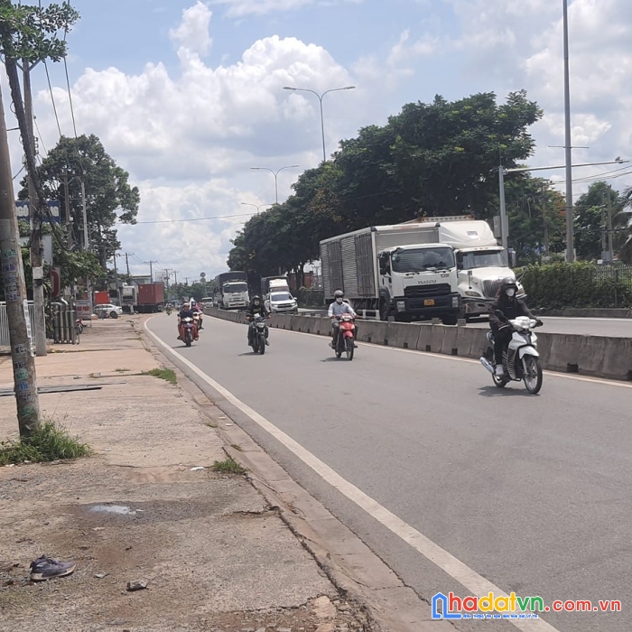 Mặt tiền ngang 7m, quốc lộ 1a, 162m2, phườngtam bình, gần chợ tam bình, 5.5 tỷ