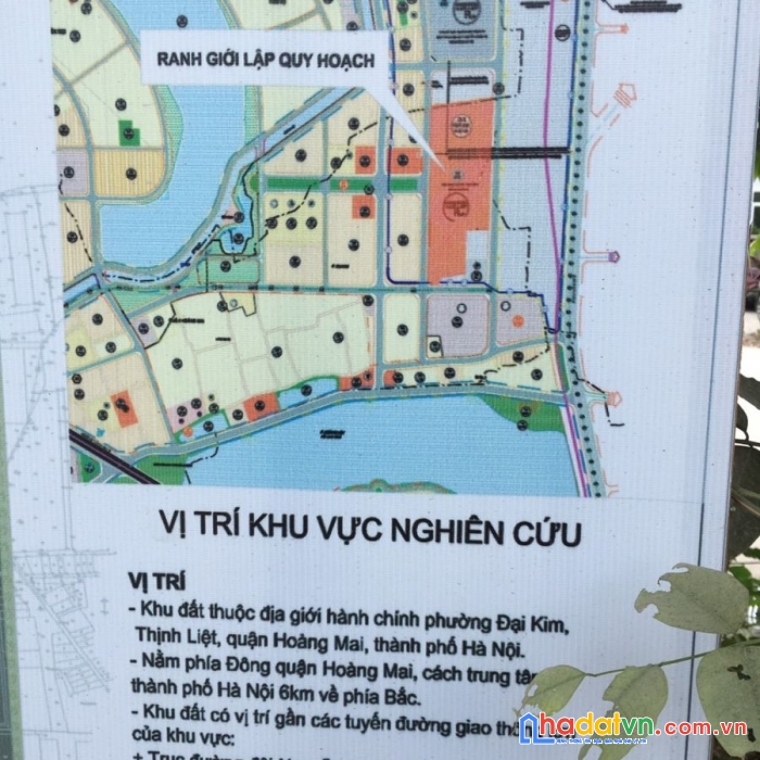 Chính chủ cần bán đất mặt phố số 79 đại từ, hoàng mai, hà nội