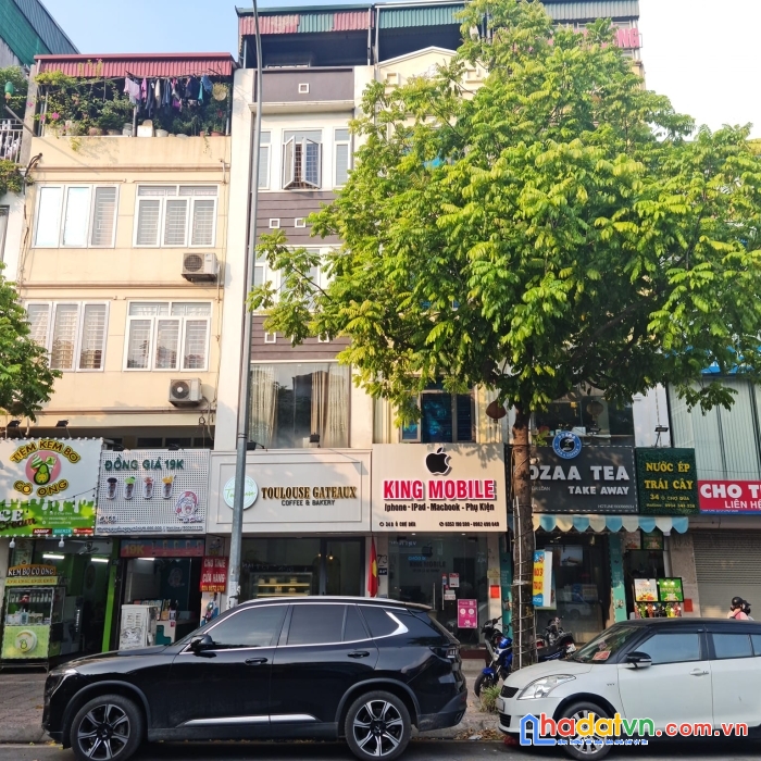 Bán nhà mặt phố quang trung 45m2 - 5 tầng mt 3.7m- vỉa hè 8m- giá  7.6tỷ