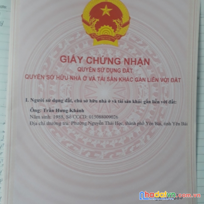 Chính chủ cần tiền bán nahnh lô đất tại ở khu 7(mới) thanh đình – việt trì – phú thọ.