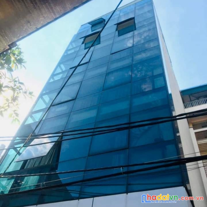 Tam trinh, hoàng mai 127m2 7t 6,4m mặt tiền ô tô dừng đỗ, tầng hầm ,tòa văn phòng