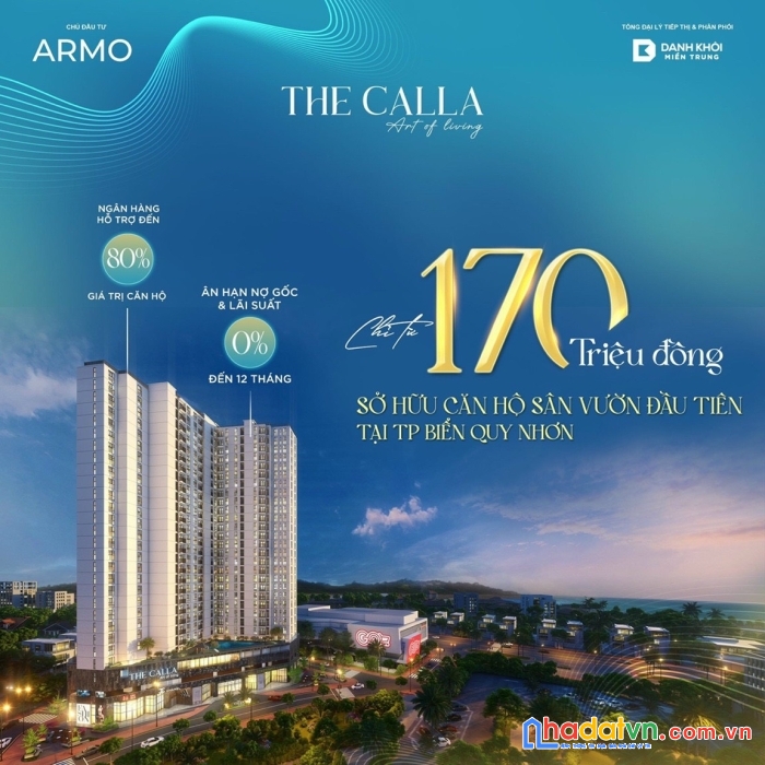 Bán căn hộ sân vườn view biển ngay siêu thị big c quy nhơn - thanh toán chỉ từ 170 triệu