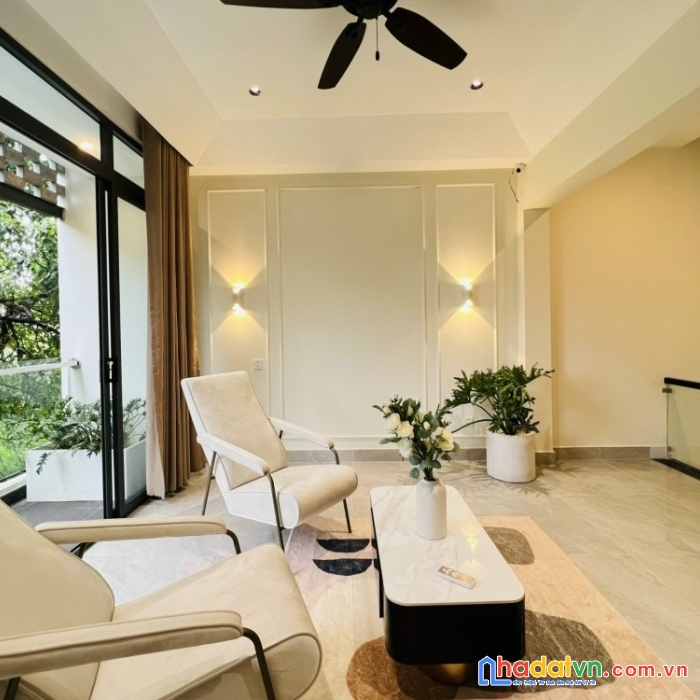 Bán ngôi nhà thông minh, hxh 6m, wiew công viên trước sau, 77m2, sổ vuông
