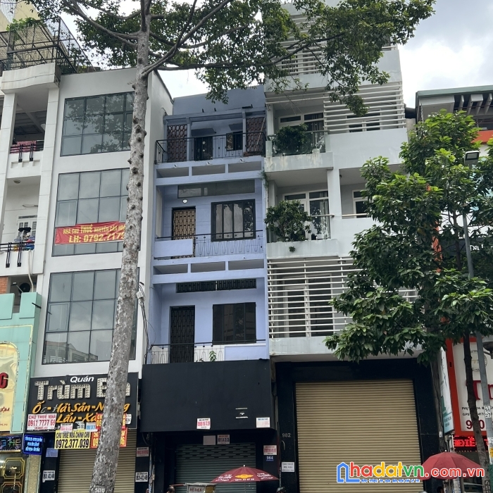 Mt 984 trần hưng đạo 2 chiều, p.7, q.5, 4.3x18m, trệt 5 tầng