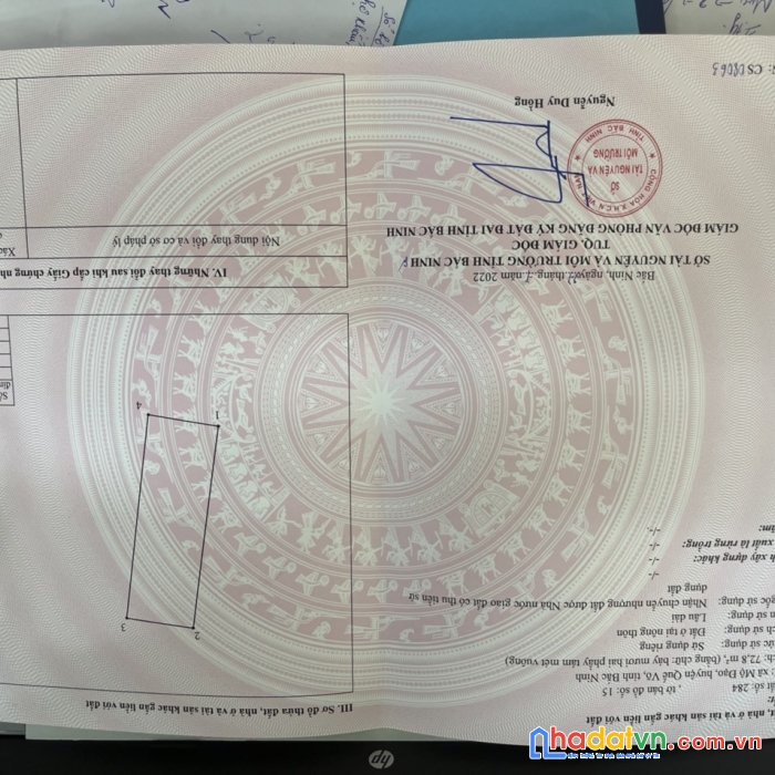 Bán đất thổ cư khu công nghiệp quế võ 1, mộ đạo, quế võ