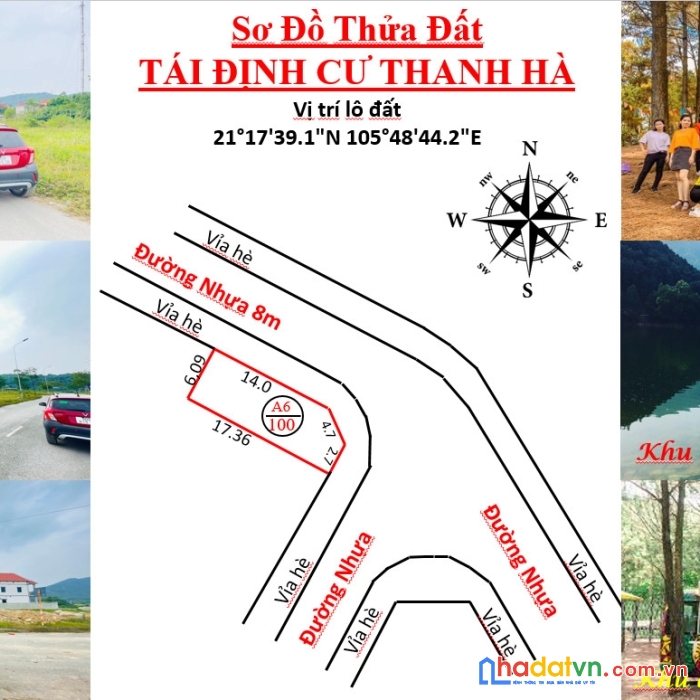 Đất đô thị, đường nhựa vỉa hè rộng, lô góc 2 mặt tiền. giá chỉ 1x triệu. rẻ nhất hà nội