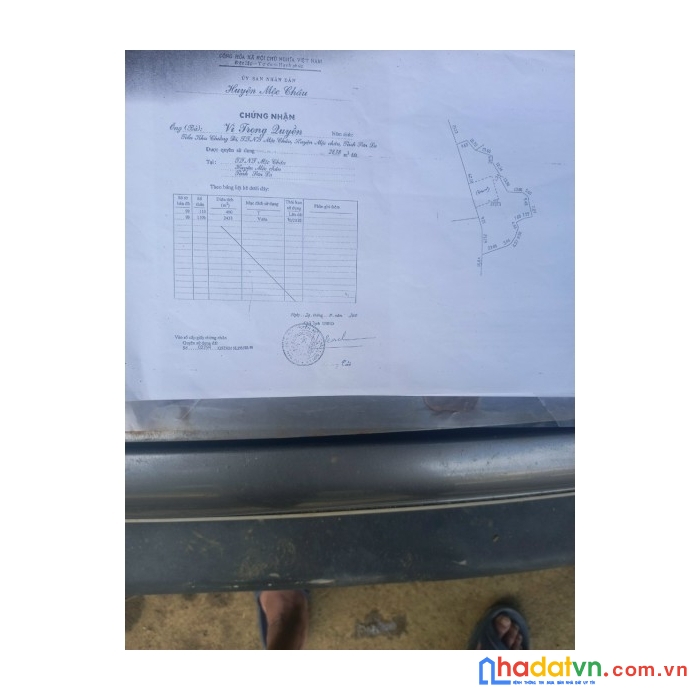 Chiềng đi mảnh 3,400m2 - tiềm năng tăng giá