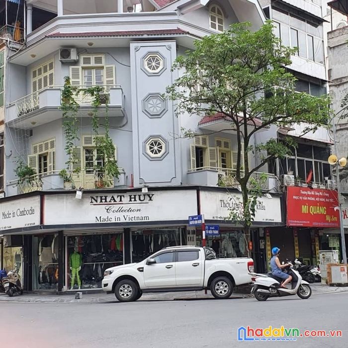Chính chủ cần bán gấp nhà mặt phố tô hiến thành, hai bà trưng 190m2xmt10m, vỉa hè rộng, kd sầm uất