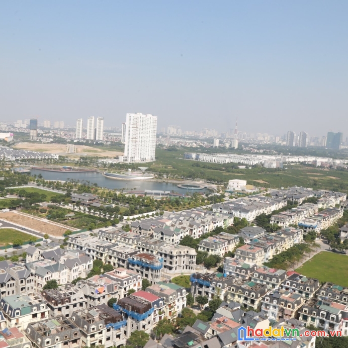 Biệt thự an khang villa, dương nội, mái âu, 2 mặt đường, 198m x 4t giá 28.5 tỷ