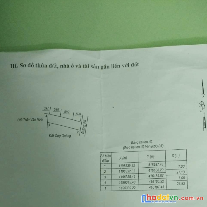 Trung tâm tân nghĩa huyện hàm tân 190m2 giá chỉ 800tr tl