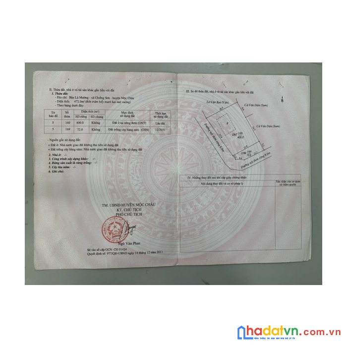 Đất nền mộc châu giá rẻ đón sóng quy hoạch 1/500 khu du lịch quốc gia