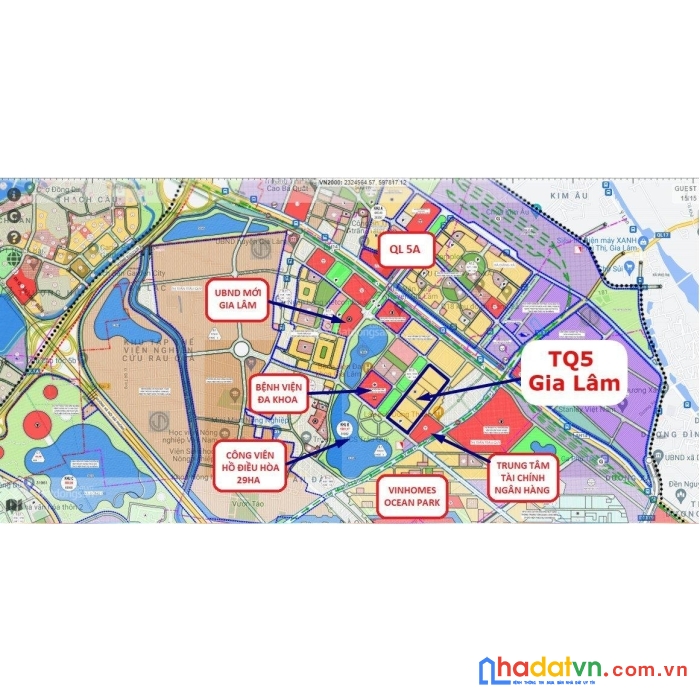 Shopohouse liền kề trung tâm hành chính gia lâm giá chỉ 9,7 tỷ/căn