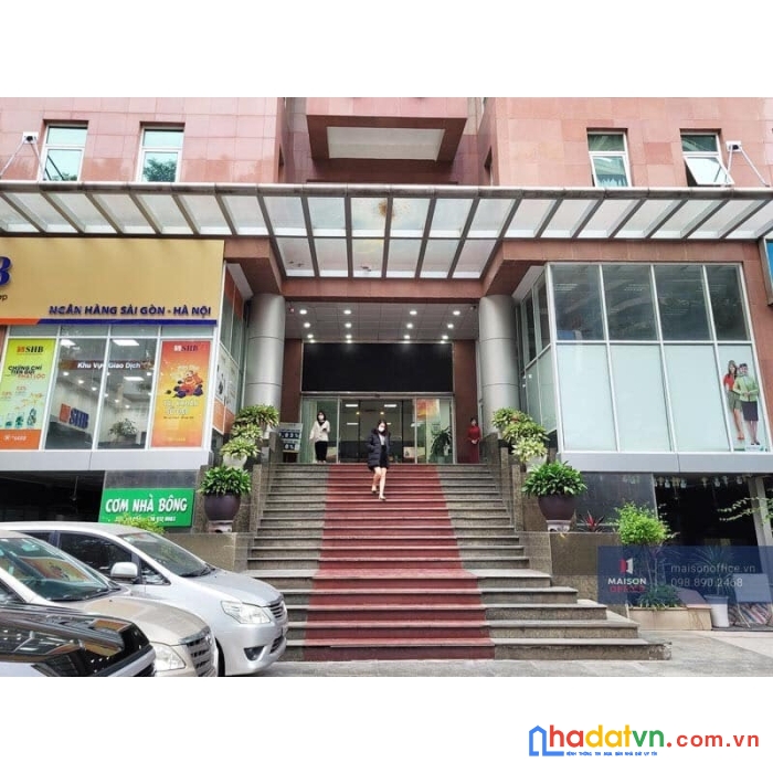 Bán tòa nhà văn phòng vị trí đắc địa đội cấn -ba đình dt 1.724m giá chào 850 tỷ