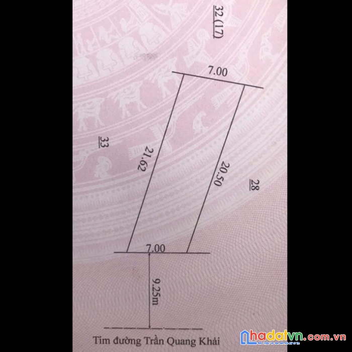 Do chuyển công tác nên bán lô đất tâm huyết tại đường trần quang khải, thị trấn đăk đoa, đắk đoa,